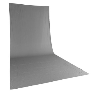 Quadralite textilní pozadí 2.85x6m šedé