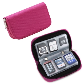 Kood MCP-22 Pink pouzdro na paměťové karty růžové