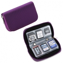 Kood MCP-22 Purple pouzdro na paměťové karty fialové
