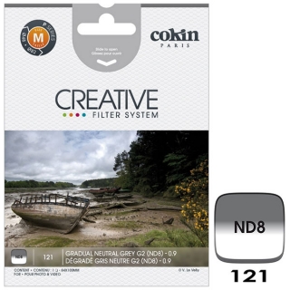 Cokin P121 (M Size) G2 ND8 přechodový filtr Cokin P121 (M Size) G2 ND8 přechodový filtr