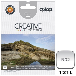 Cokin P121L (M Size) G2 Light ND2 přechodový filtr Cokin P121L (M Size) G2 Light ND2 přechodový filtr