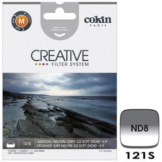 Cokin P121S (M Size) G2 Soft ND8 přechodový filtr