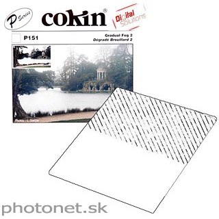Cokin P151 (M Size) Gradual Fog 2 přechodový filtr mlha