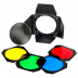 Godox BD-04 klapky s voštinou a barevnými filtry Godox BD-04 klapky s voštinou a barevnými filtry