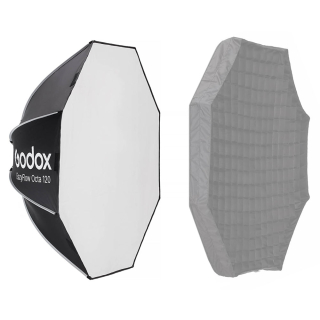 Godox EazyFlow Octa 120cm rychloskládací softbox oktagon s voštinou (uchycení Bowens) Godox EazyFlow Octa 120cm rychloskládací softbox oktagon s voštinou (uchycení Bowens)