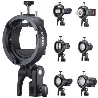 Godox S3 držák blesku s bajonetem Bowens Godox S3 držák blesku s bajonetem Bowens
