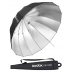 Godox UB-105S parabolický deštník stříbrný 105cm Godox UB-105S parabolický deštník stříbrný 105cm
