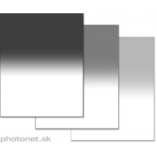 Hitech 165mm ND Grad Soft kit šedých přechodových filtrů Hitech 165mm ND Grad Soft kit šedých přechodových filtrů