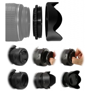 Sluneční clona reverzní 49mm