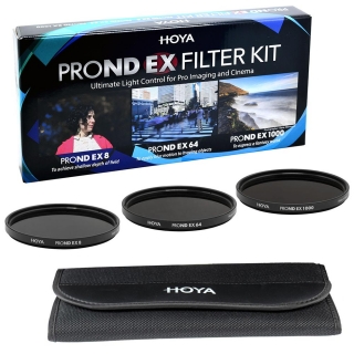 Hoya PROND EX Filter Kit (ND8, ND64, ND1000) 52mm