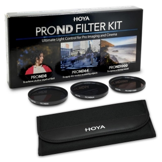 Hoya PRO ND Filter Kit (ND8, ND64, ND1000) 58mm Hoya PRO ND Filter Kit (ND8, ND64, ND1000) 58mm