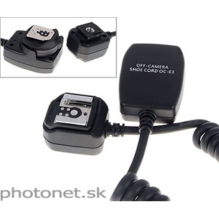 OC-E3 pro Canon, propojovací kabel Meike