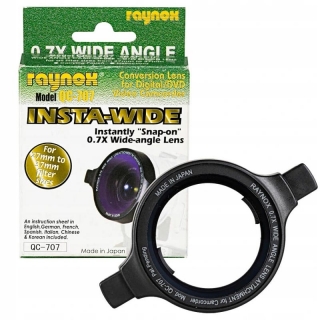 Raynox QC-707 0.7x 27-37mm širokoúhlá předsádka Raynox QC-707 0.7x 27-37mm širokoúhlá předsádka