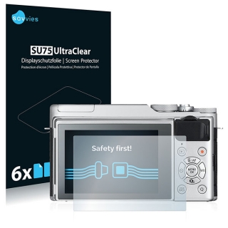 Savvies SU75 UltraClear ochranná fólie LCD 6ks pro Fujifilm X-A10