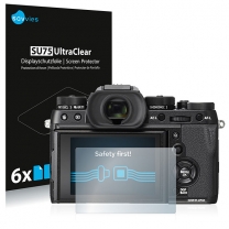 Savvies SU75 UltraClear ochranná fólie LCD 6ks pro Fujifilm X-T2