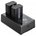 SmallRig NP-FW50 Sony Dual Kit duální nabíječka + 2 baterie
