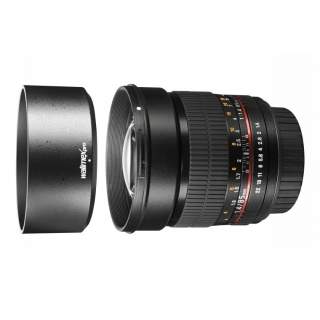 Walimex Pro 85mm f/1.4 AE pro Nikon F (made by Samyang)