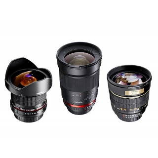 Walimex Pro set objektivů pro Canon (made by Samyang)