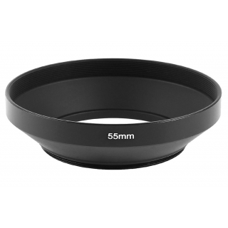 Sluneční clona širokoúhlá 55mm