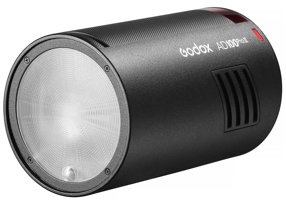 Godox AD100Pro II Flash Tascabile 100W – TTL, HSS 1/8000s, Batteria 3300mAh, USB-C